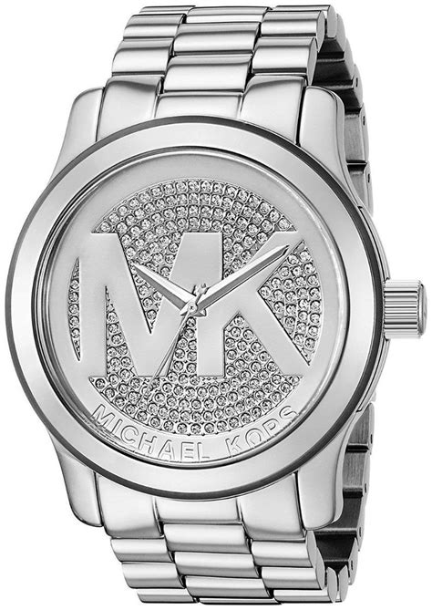 zilver horloge michael kors|Michael Kors watches.